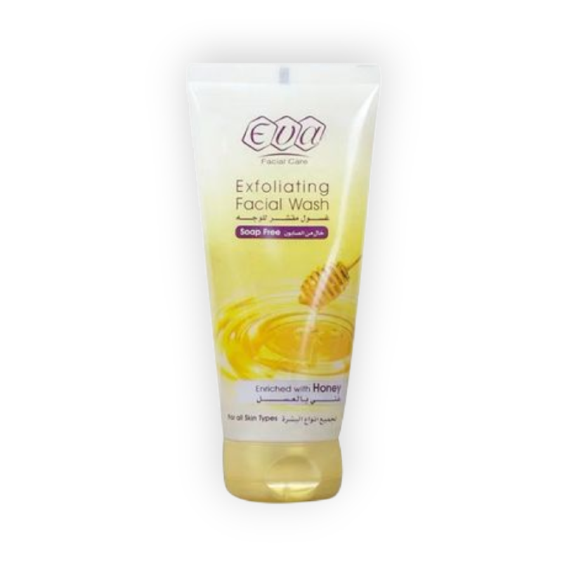 EVA EXFOLIATING FACIAL WASH (HONE) 150ML