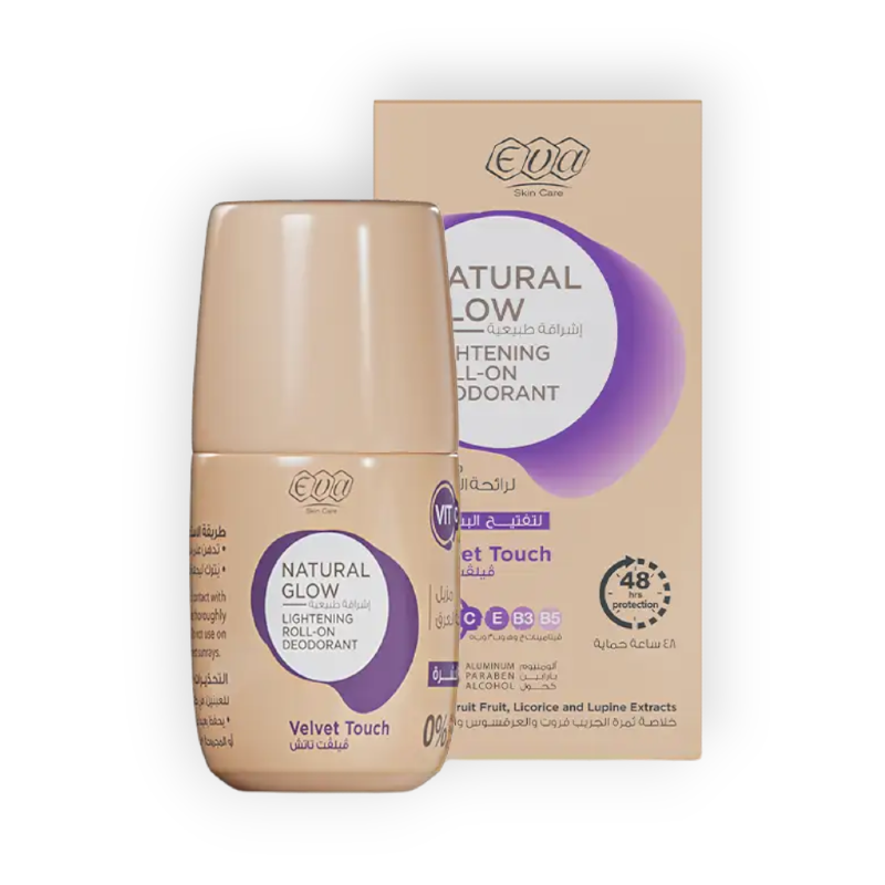 EVA NATURAL GLOW ROLL ON (VELVET TOUCH) 60G
