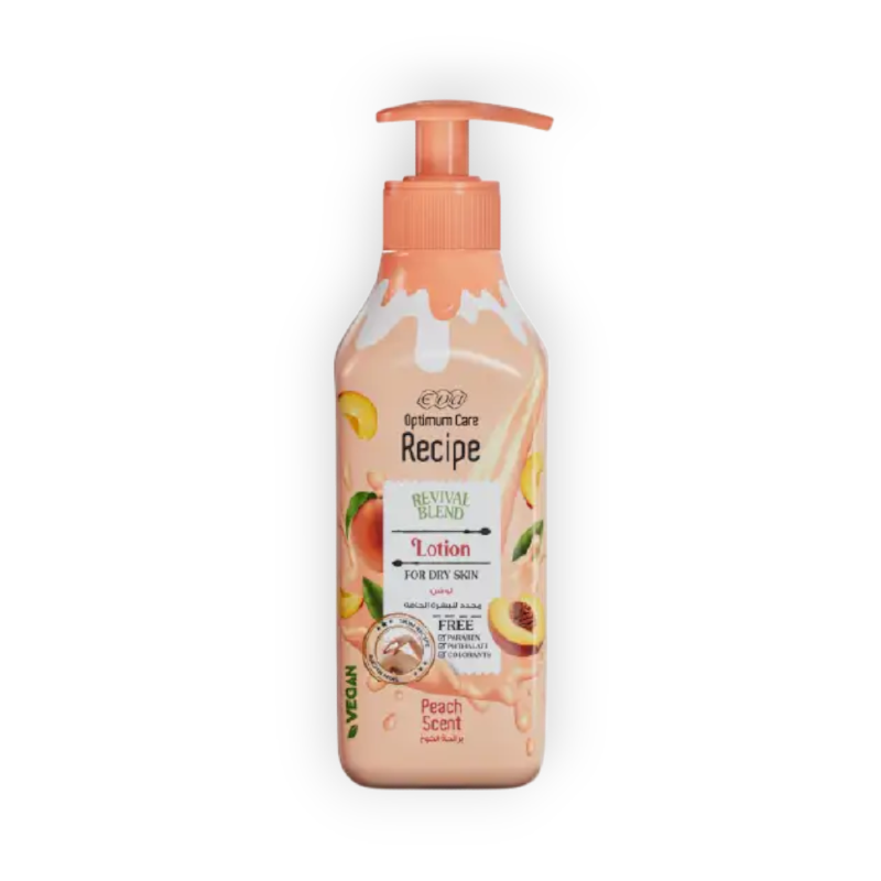 EVA RECIPE BODY LOTION (PEACH) 370ML