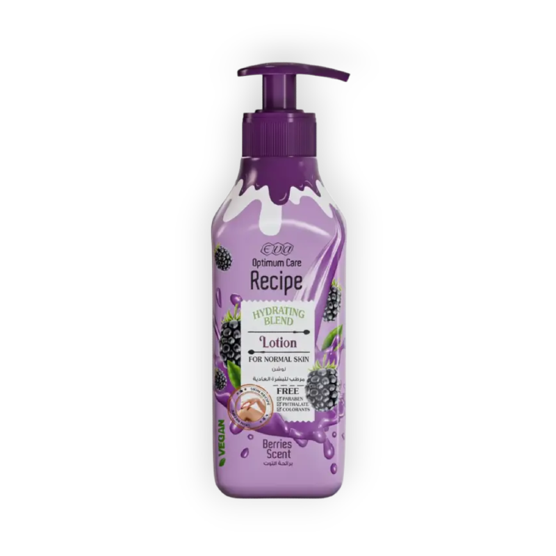 EVA RECIPE BODY LOTION (BERRIES) 370ML
