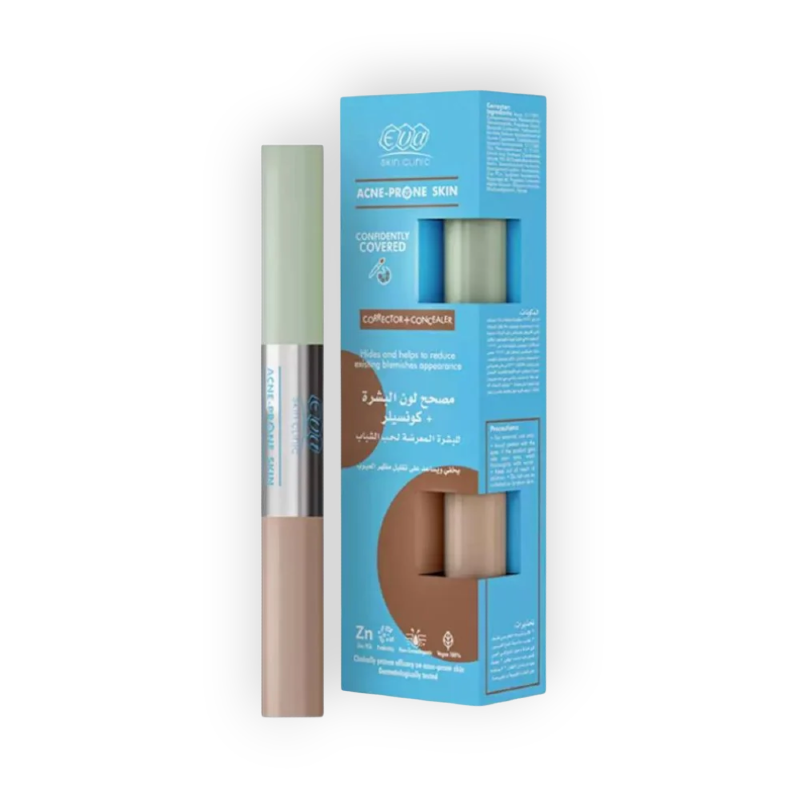 EVA ACNE PRONE SKIN CORRECTOR&CONCEALER 26ML