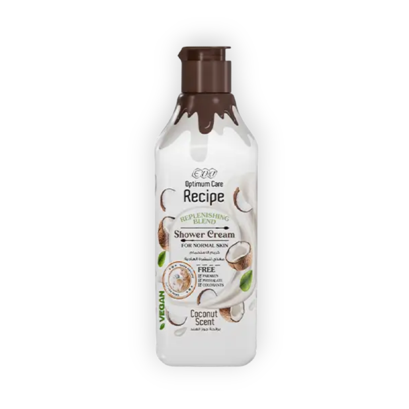 EVA RECIPE COCONUT SCENT SHOWER CREAM 370ML