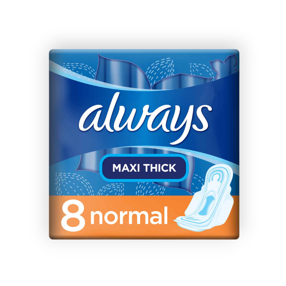 ALWAYS MAXI THICK NORMAL 8 Piece