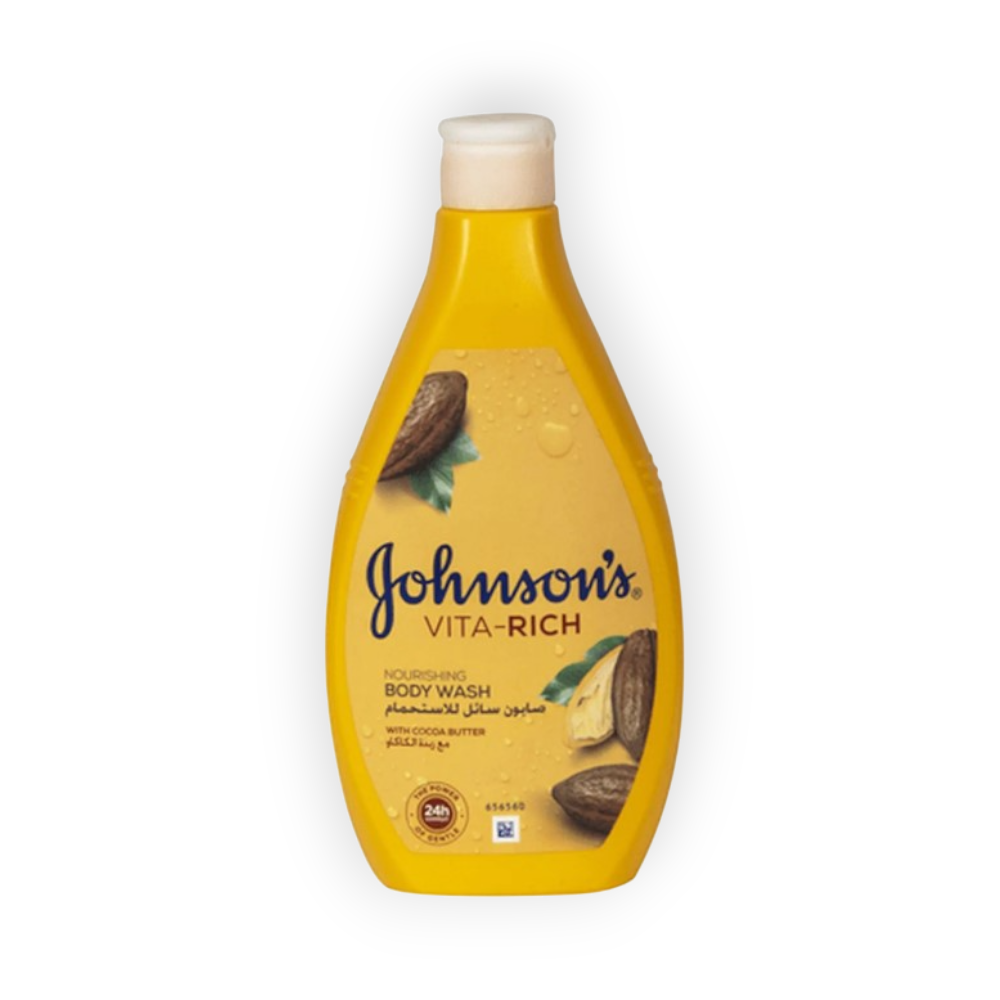 JOHNSON VITA-RICH BODY WASH COCOA BUTTER 400ML