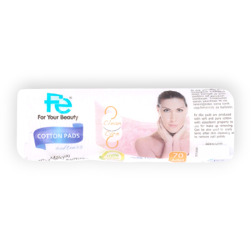 FE COTTON PADS (70 PCS) قطن مكياج