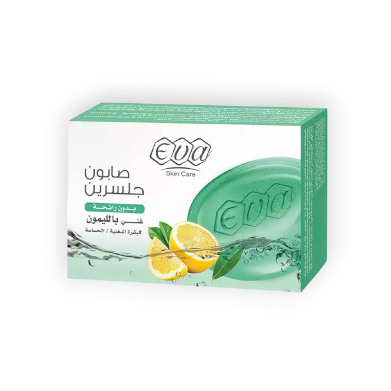 EVA SKIN CARE GLYCERIN SOAP WITH LEMON 120GM