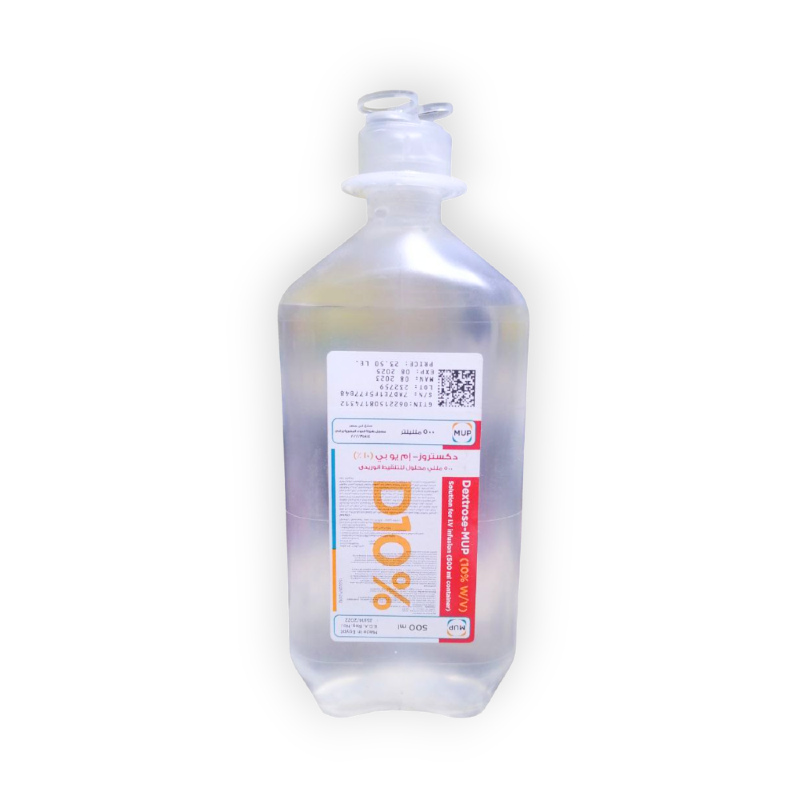 DEXTROSE   10- SOL  500 ML دكستروز