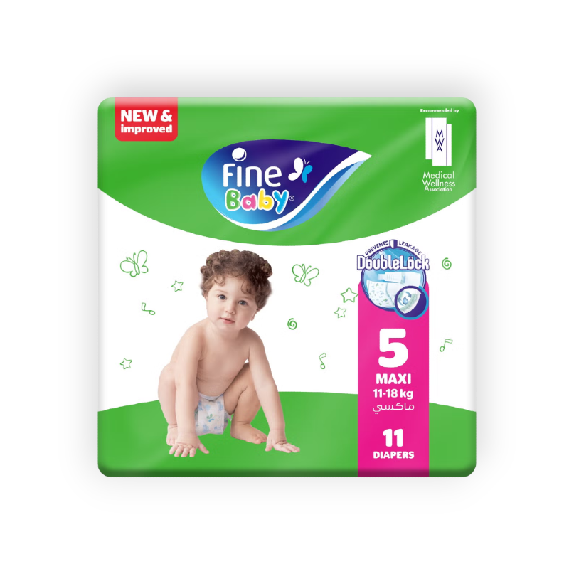 FINE BABY (5) MAXI (11-18KG) 58PCS