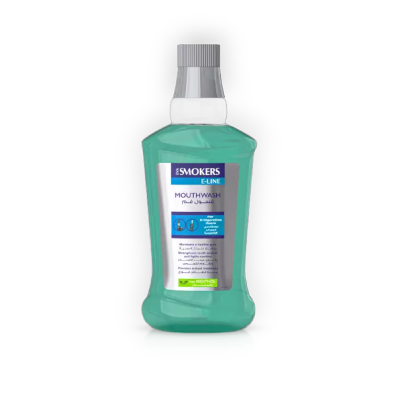 EVA SMOKERS E-LINE MOUTHWASH (MENTHOL) 250ML