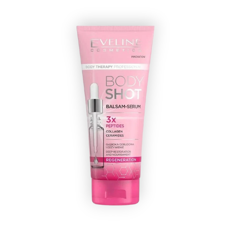 EVELINE BODY SHOT BALSAM SERUM X3 PEPTIDES 200ML