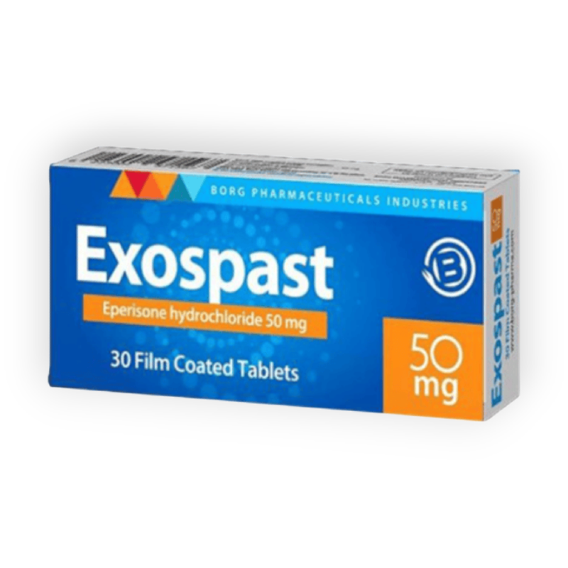 EXOSPAST 50 MG 30 TAB
