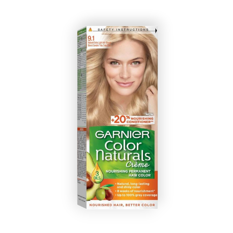 GARNIER COLOR NATURALS (9.1) EXTRA LIGHT ASH OFFER