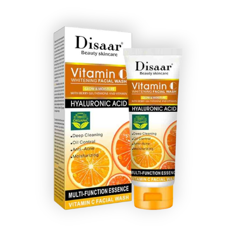 DISAAR BEAUTY VIT.C WHITENING FACIAL WASH 100ML