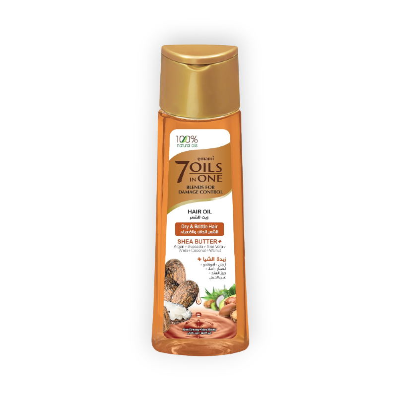 EMAMI 7OILS IN ONE HAIR OIL SHEA BUTTER 200ML