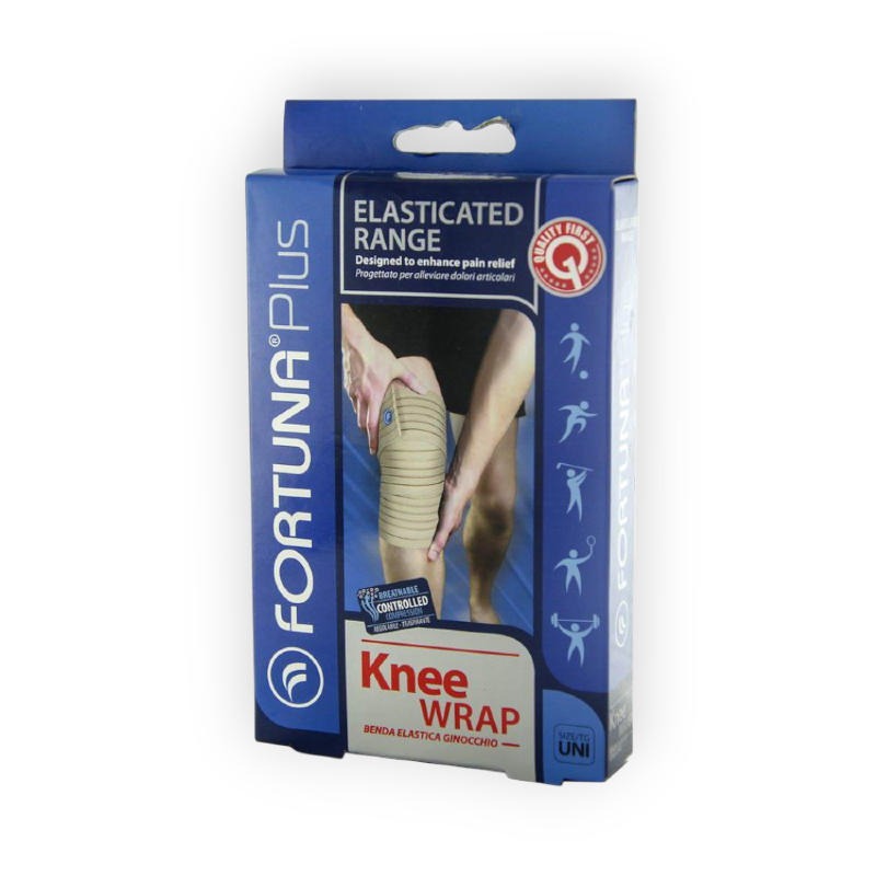 FORTUNA PLUS ELASTICATED KNEE WRAP FT-687