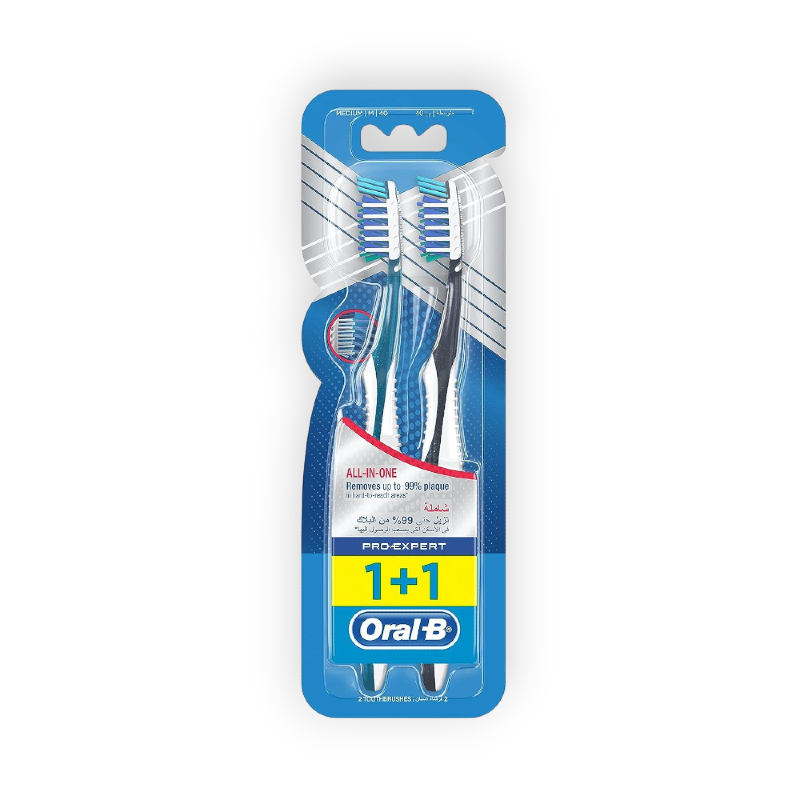 ORAL-B ALL-IN-ONE 40 MEDIUM 1+1 (41298)