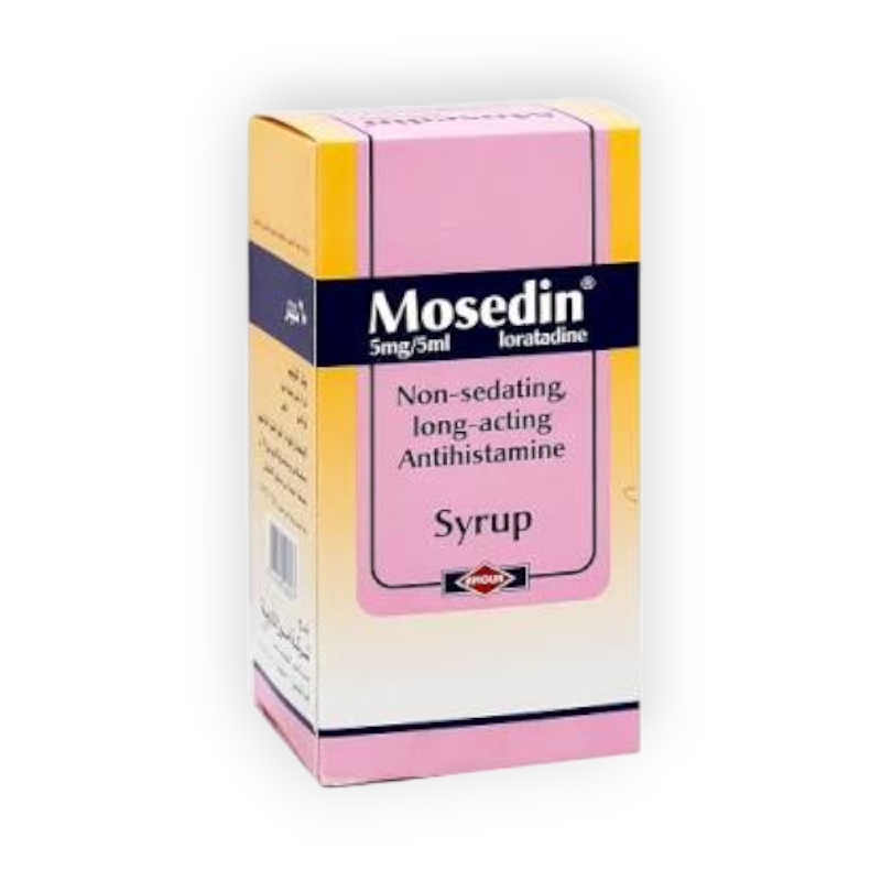 MOSEDIN  5 MG   5 ML  SYRUP 60 ML سعر جديد
