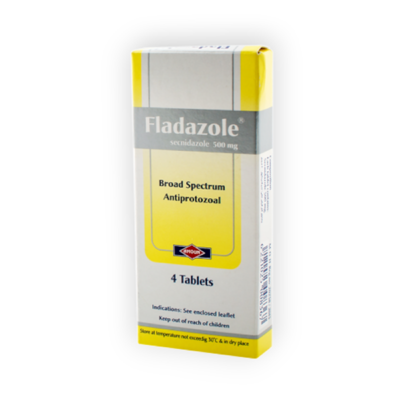 FLADAZOLE  500 MG  4 TAB