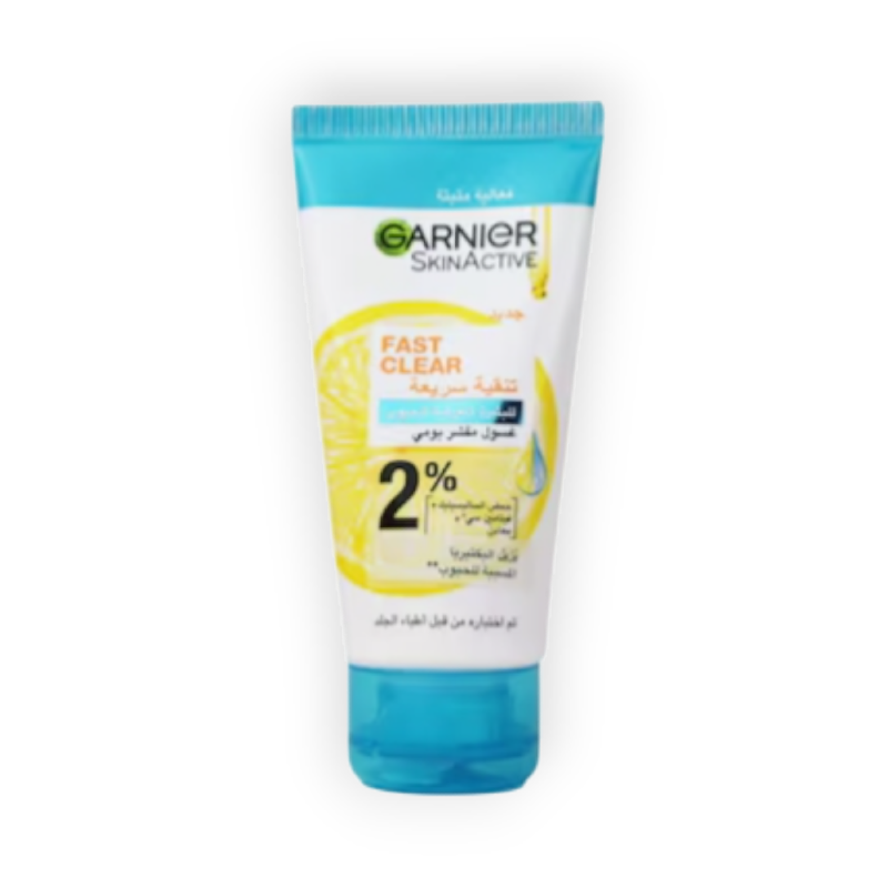 GARNIER FAST CLEAR DAILY EXFOLIATING WASH 50ML