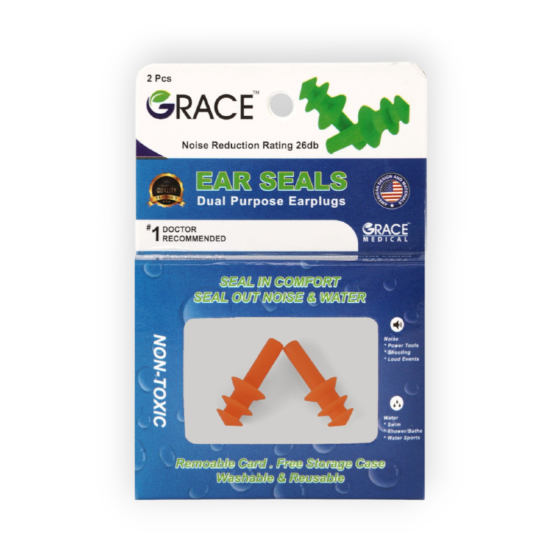 GRACE EARPLUGS KIDS WATERPROOF 6PCS