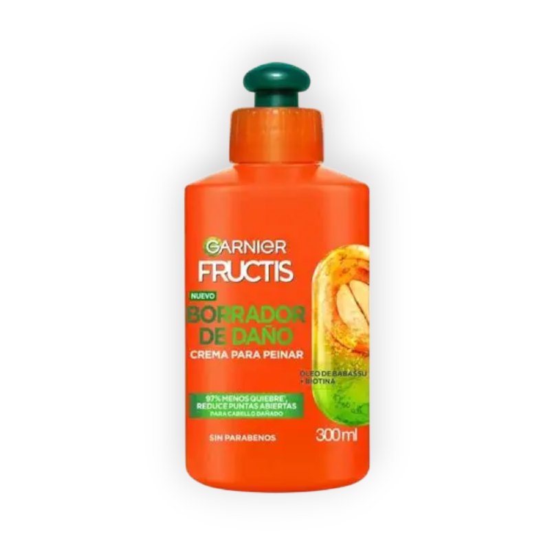 GARNIER FRUCTIS BORRADOR DE DANO CREMA 300 ML