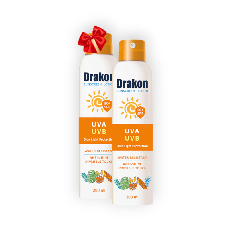 DRAKON SUNSCREEN LOTION 200ML 1+1 OFFER