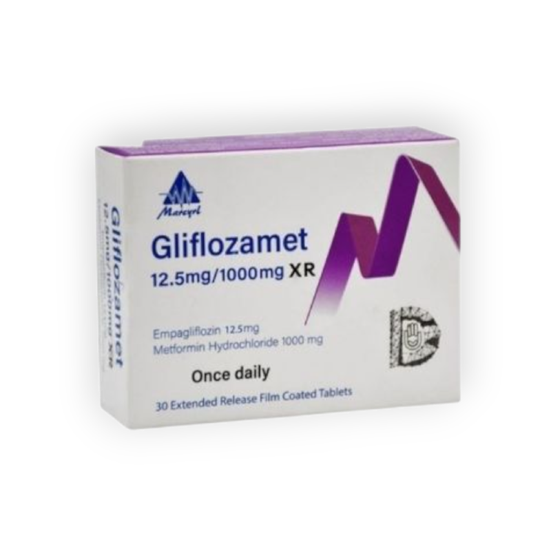 GLIFLOZAMET 12. 5  1000 MG 30 TAB سعر جديد