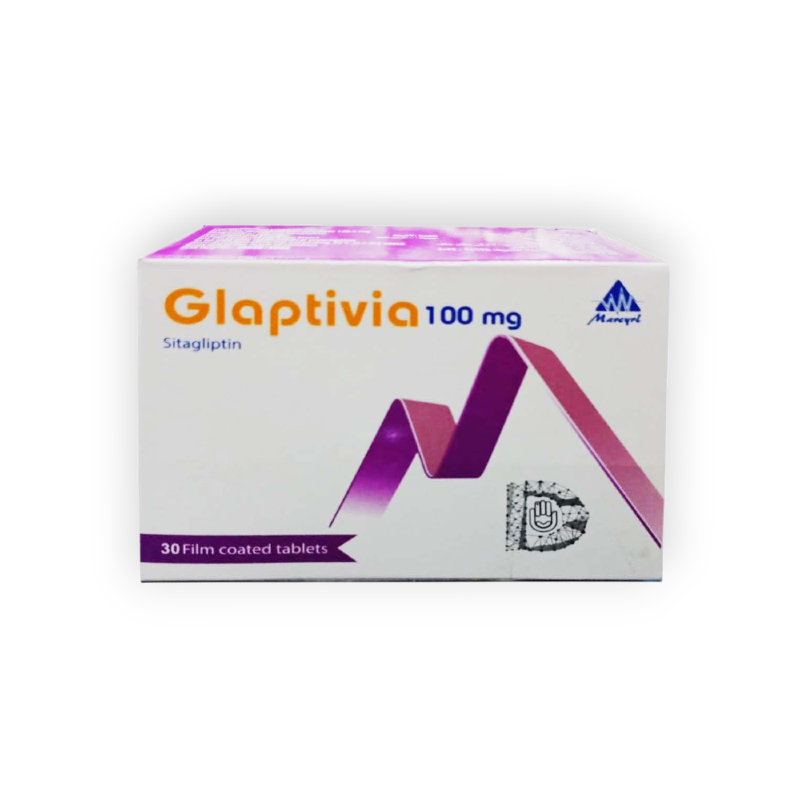 GLAPTIVIA 100 MG  30TAB  س ج