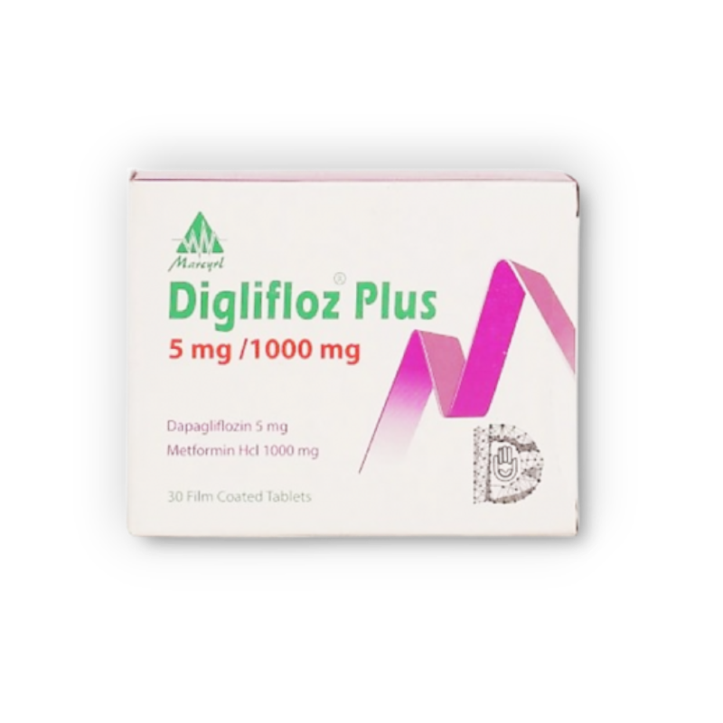 DIGLIFLOZ  PLUS  5   1000  30 TAB