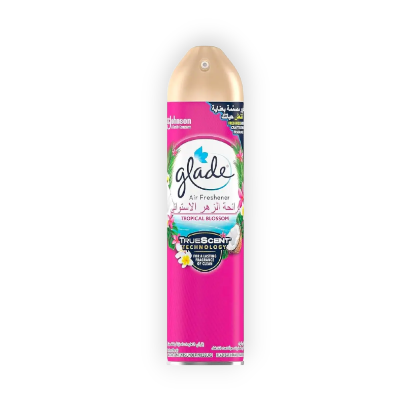 GLADE AIR FRESHENER TROPICAL 300 MLالزهر الاستوائي