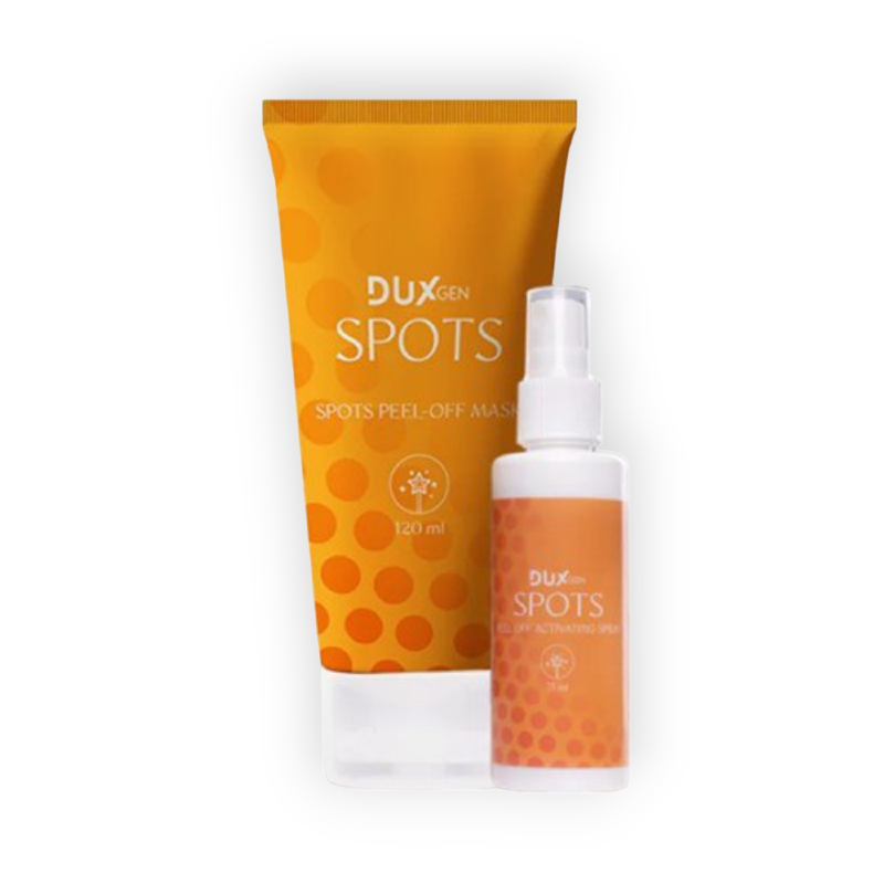DUXGEN SPOTS PEEL OFF MASK 120GM&ACTIVATING SPRAY 75ML