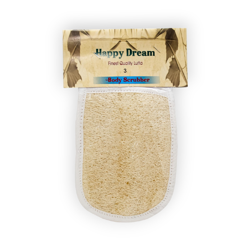 HAPPY DREAM LUFFA  كف وجهين صغير