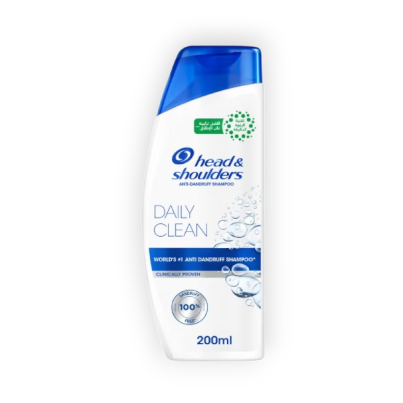 HEAD&SHOULDERS SHAMPOO DAILY CLEAN 200ML