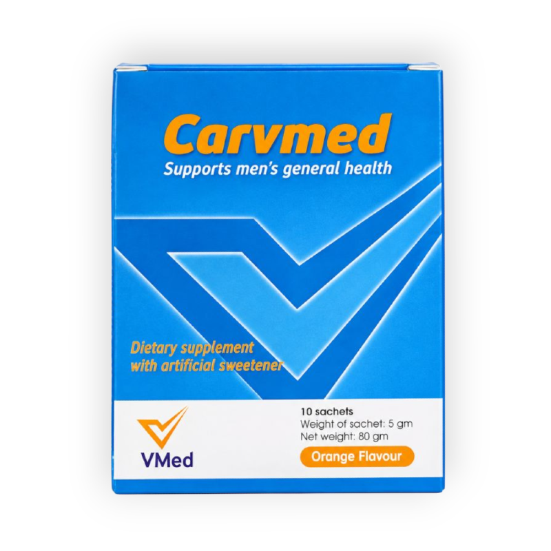 CARVMED 50 MG 10 SACHETS سعر جديد