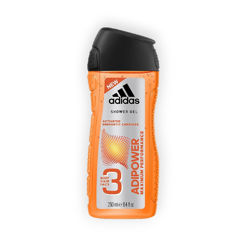 ADIDAS SHOWER GEL ADIPOWER FOR MEN 250 ML