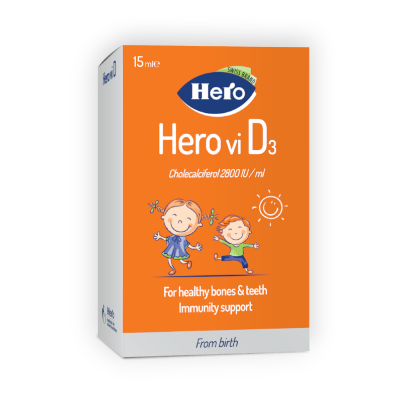 HERO VI D3  DROPS 15ML  سعر جديد