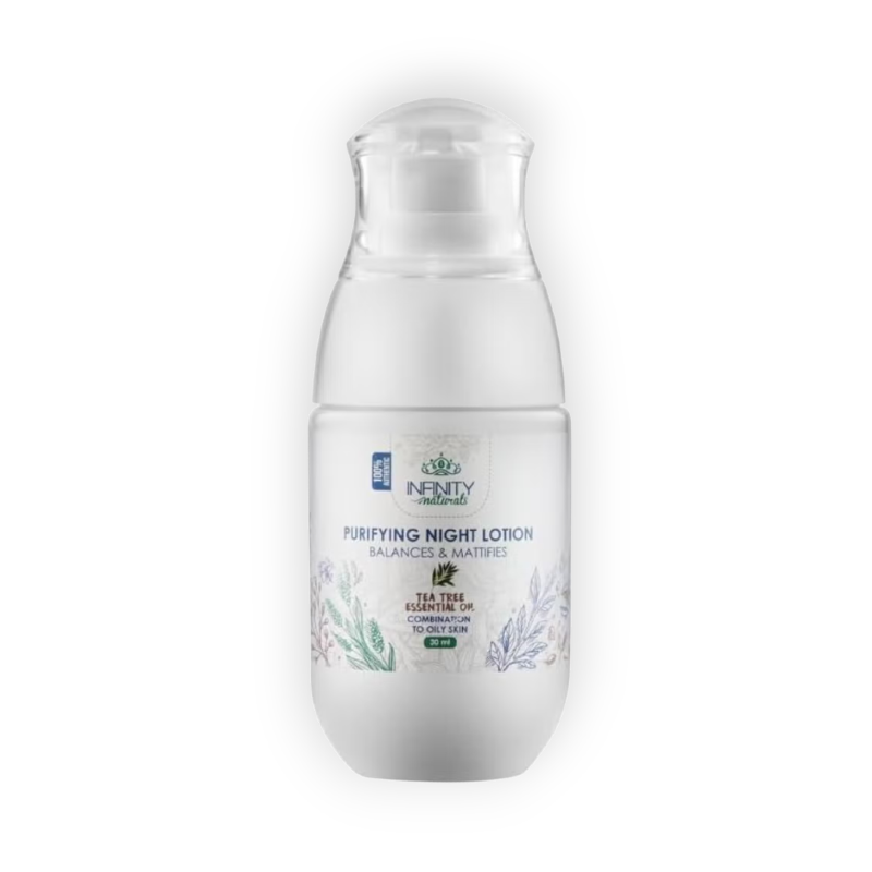 INFINTY NATURALS PURIFYING NIGHT LOTION TEA TREE 30ML
