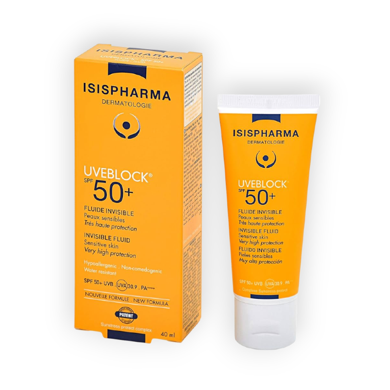 ISIS PHARMA UVEBLOCK SPF50 INVISIBLE FLUID 40ML