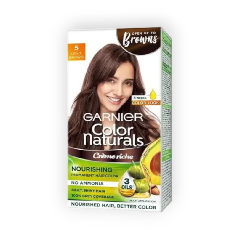 GARNIER COLOR NATURALS (5) LIGHT BROWN OFFER