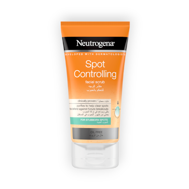 NEUTROGENA SPOT CONTROLLING SCRUB 150ML NEW