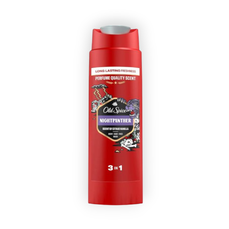 OLD SPICE SHOWER GEL NIGHTPANTHER 3IN1 400ML
