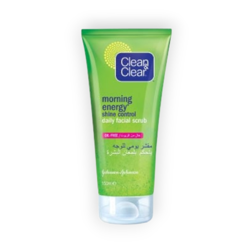 JJ CLEAN&CLEAR SHINE CONTROL FACIAL SCRUB 100ML NEW
