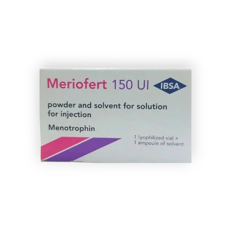 MERIOFERT 150  I.U  1 VIAL + 1 AMP SOLVENT