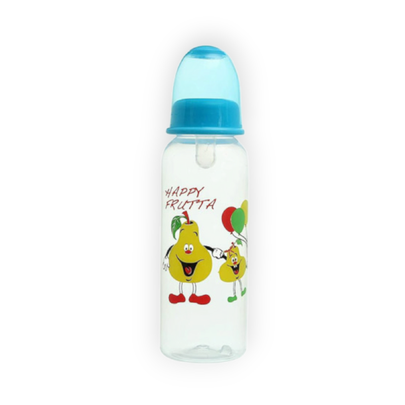 LA FRUTTA FEEDING BOTTLE WITH SPOO +4M 240ML 22066