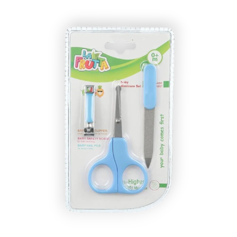 LA FRUTTA NAIL SCISSOR&CLIPPER SET طقم مقص وقصافة