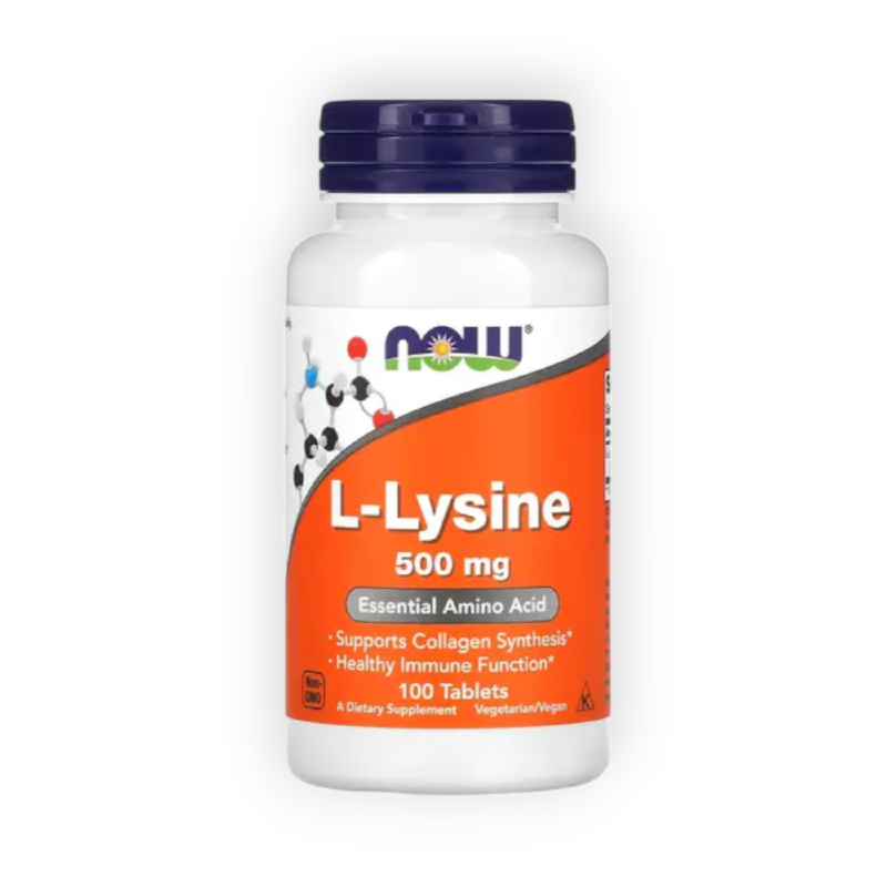 L LYSINE 500 MG 100 CAP (NOW)