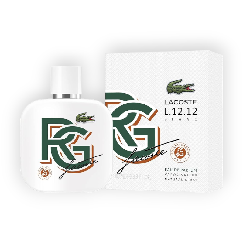 LACOSTE L.12.12  BLANC ROLAND GARROS EAU DE PARFUM 100 ML
