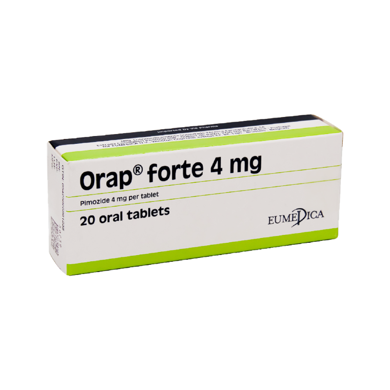 ORAP FORTE 4 MG 20 TABLET