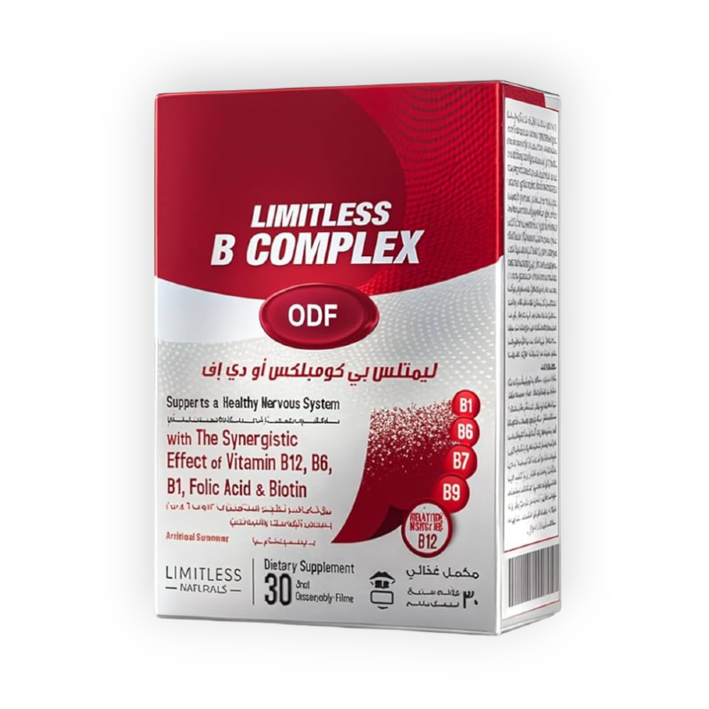 LIMITLESS  B COMPLEX  30 ODF