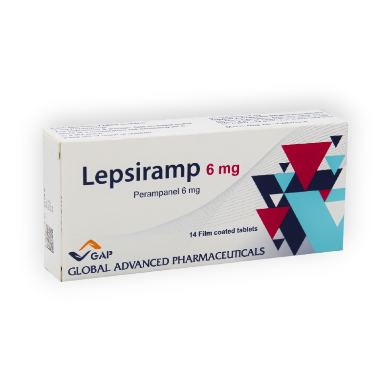 LEPSIRAMP 6 MG 14 TAB